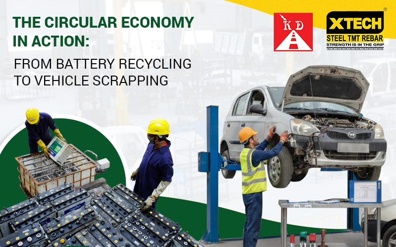 The Circular Economy in Action: From Battery Recycling to Vehicle Scrapping