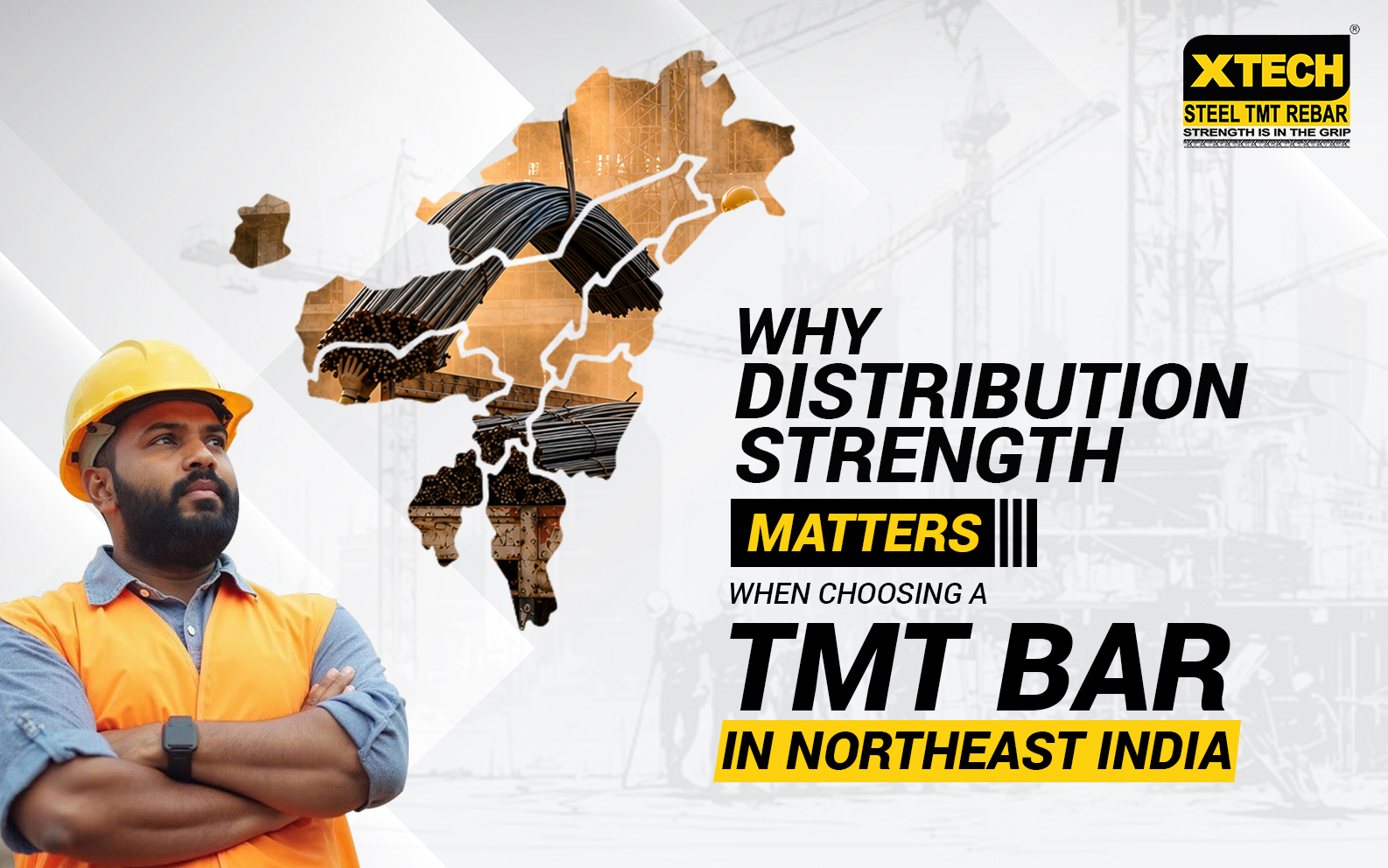 Why Distribution Strength Matters When Choosing a TMT Bar in Northeast India